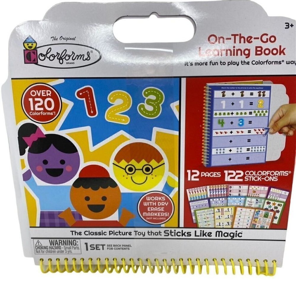 Colorforms On The Go Numbers Learning Book